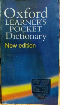 Image of Oxford Learner's pocket dictionary new edition