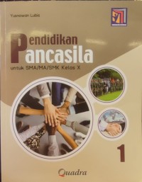 Image of Pendidikan Pancasila 1 untuk SMA/MA Kelas X